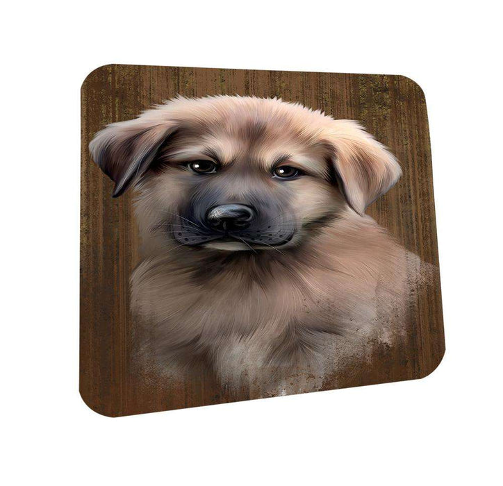 Rustic Anatolian Shepherd Dog Coasters Set of 4 CST50257