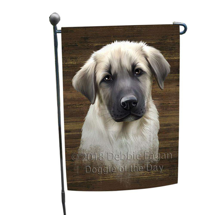 Rustic Anatolian Shepherd Dog Garden Flag GFLG50183