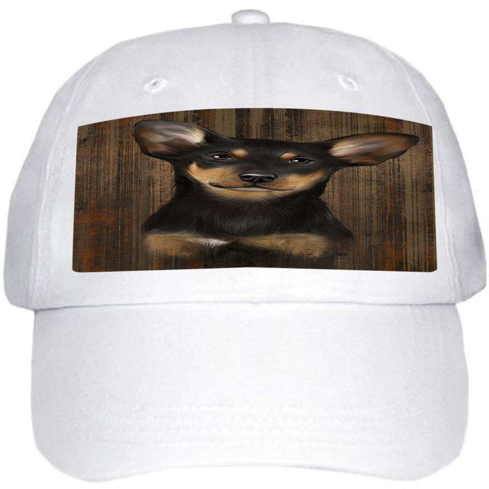 Rustic Australian Kelpie Dog Ball Hat Cap HAT54672