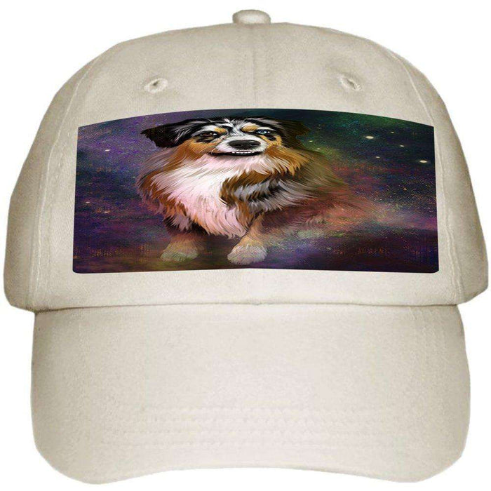 Rustic Australian Shepherd Dog Ball Hat Cap HAT48330