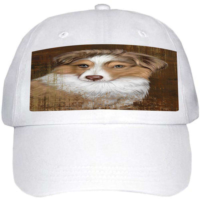 Rustic Australian Shepherd Dog Ball Hat Cap HAT54687