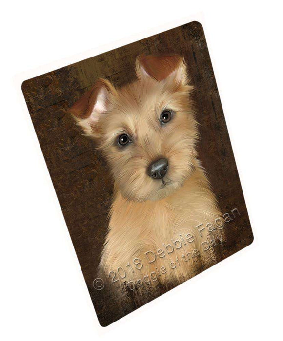 Rustic Australian Terrier Dog Blanket BLNKT107004