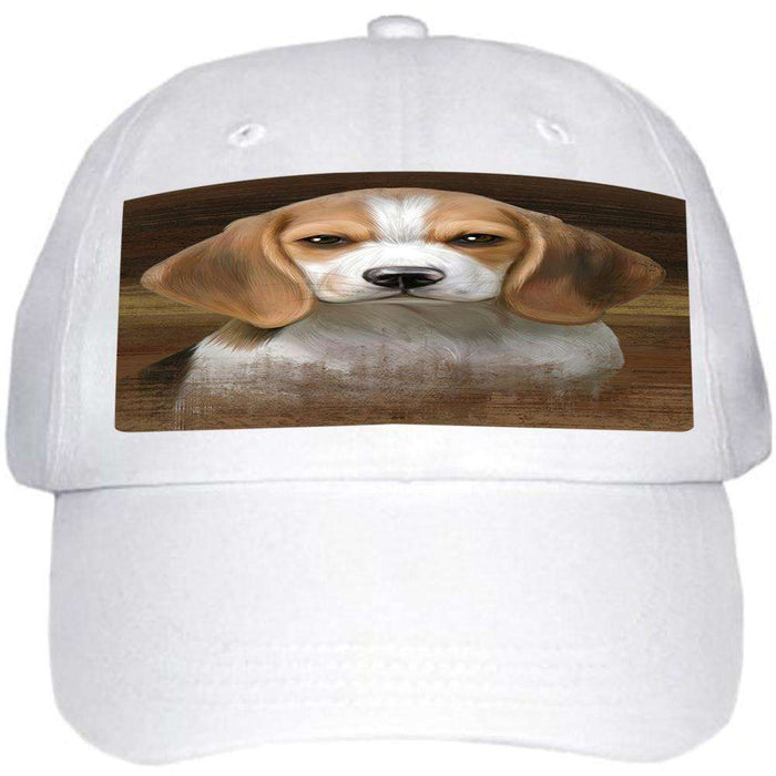 Rustic Beagle Dog Ball Hat Cap HAT54714