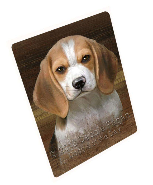 Rustic Beagle Dog Blanket BLNKT69024