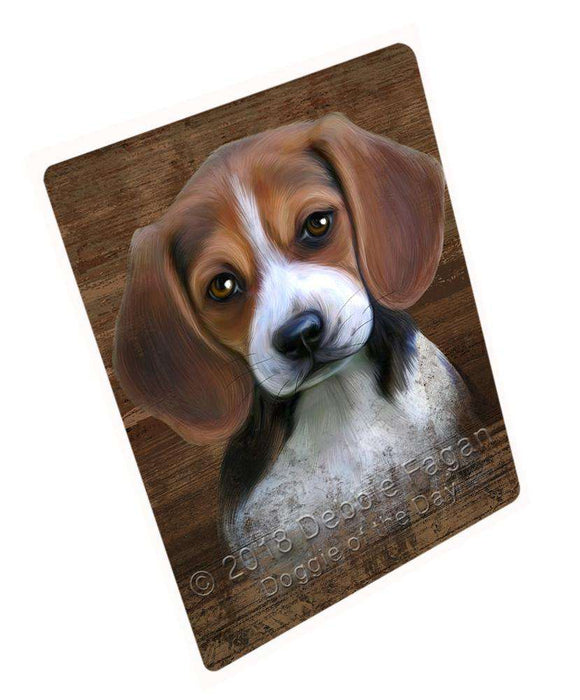 Rustic Beagle Dog Blanket BLNKT69042
