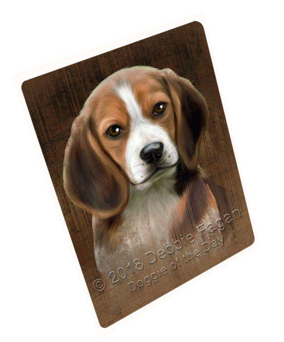 Rustic Beagle Dog Blanket BLNKT69051