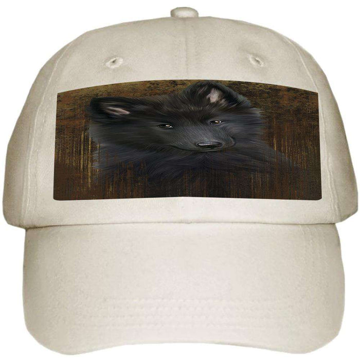 Rustic Belgian Shepherd Dog Ball Hat Cap HAT54735
