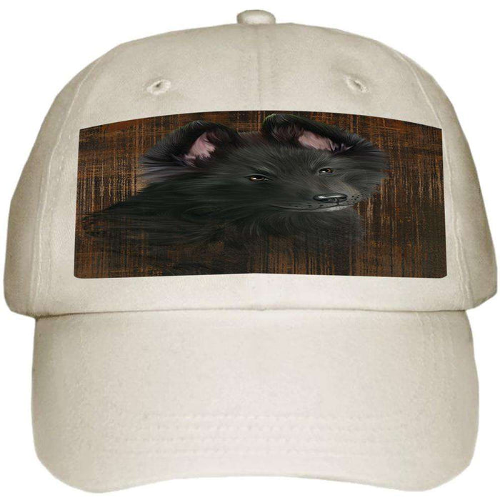 Rustic Belgian Shepherd Dog Ball Hat Cap HAT54738