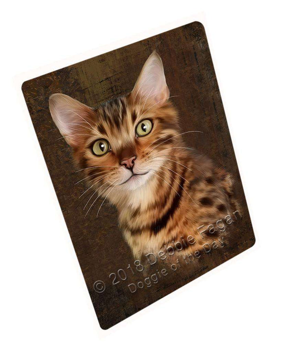 Rustic Bengal Cat Blanket BLNKT107022