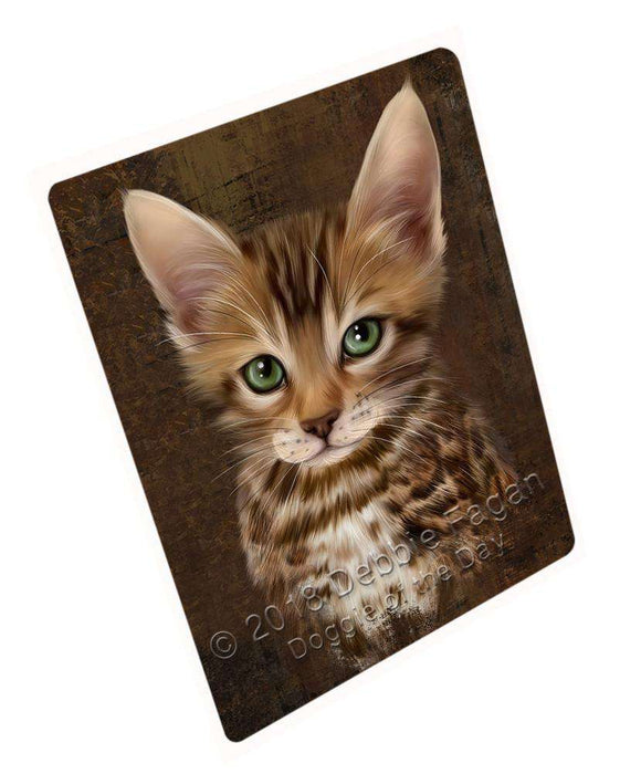Rustic Bengal Cat Blanket BLNKT107031