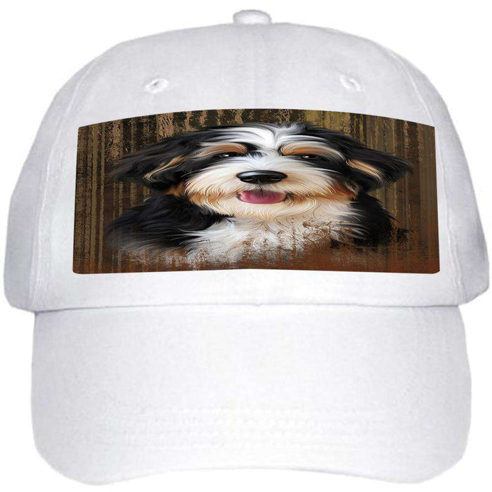 Rustic Bernedoodle Dog Ball Hat Cap HAT54741