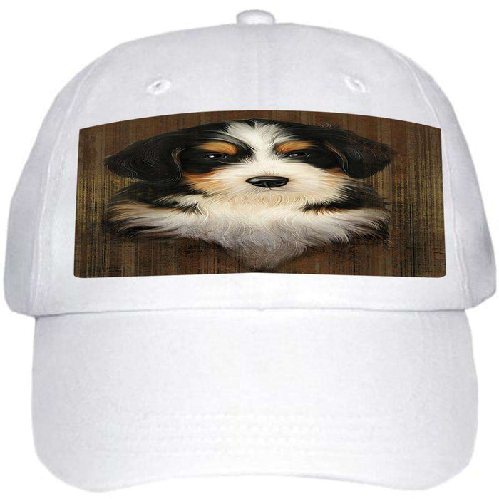 Rustic Bernedoodle Dog Ball Hat Cap HAT54744