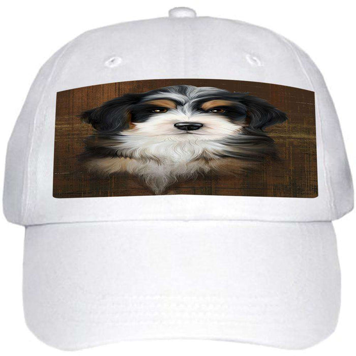 Rustic Bernedoodle Dog Ball Hat Cap HAT54747