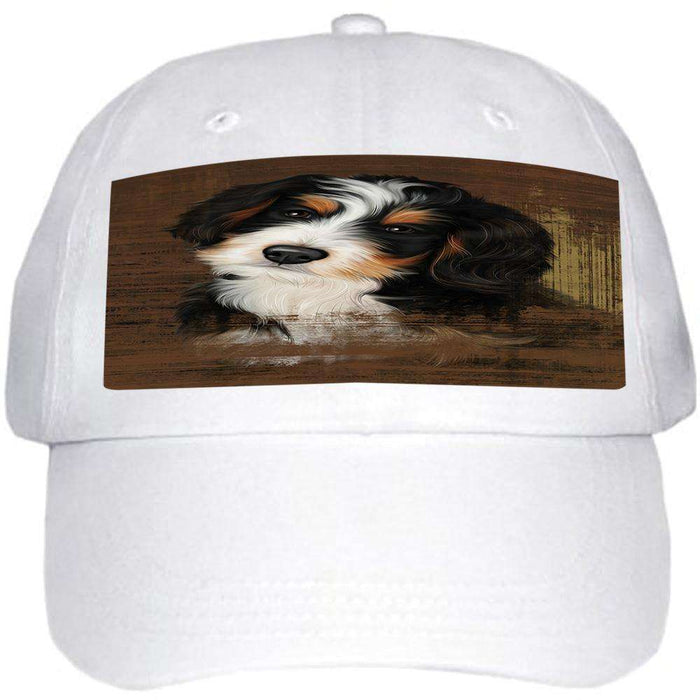 Rustic Bernedoodle Dog Ball Hat Cap HAT54750