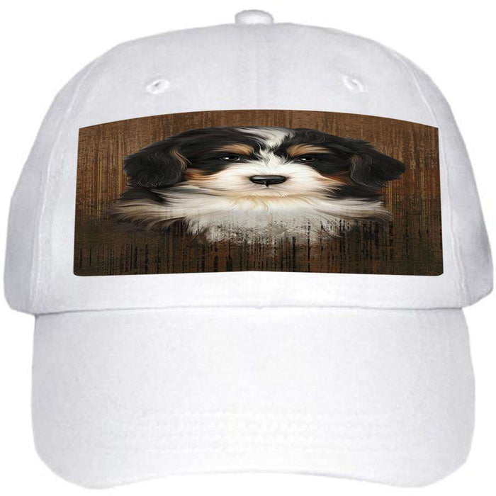 Rustic Bernedoodle Dog Ball Hat Cap HAT54753