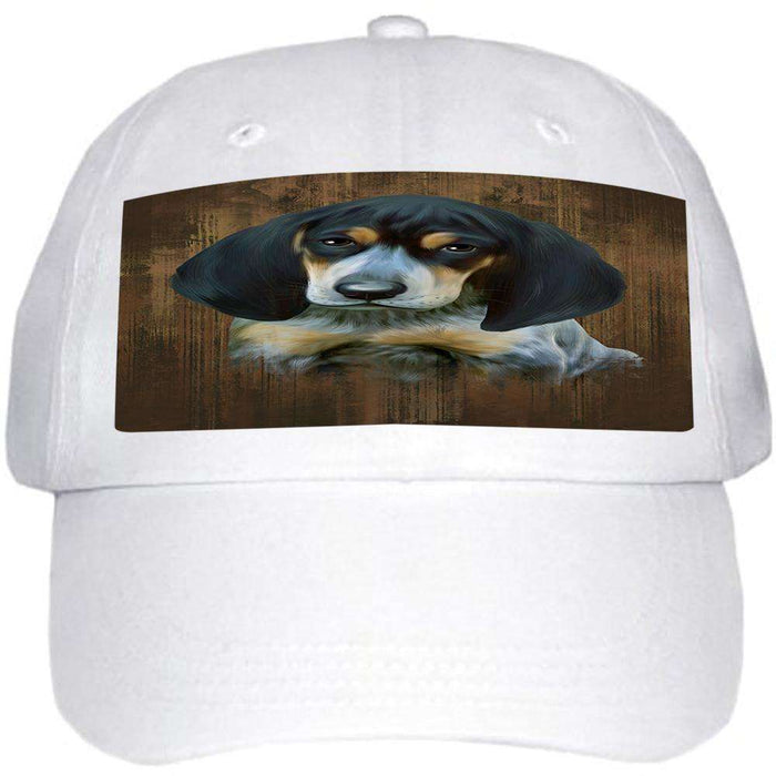 Rustic Bluetick Coonhound Dog Ball Hat Cap HAT54777