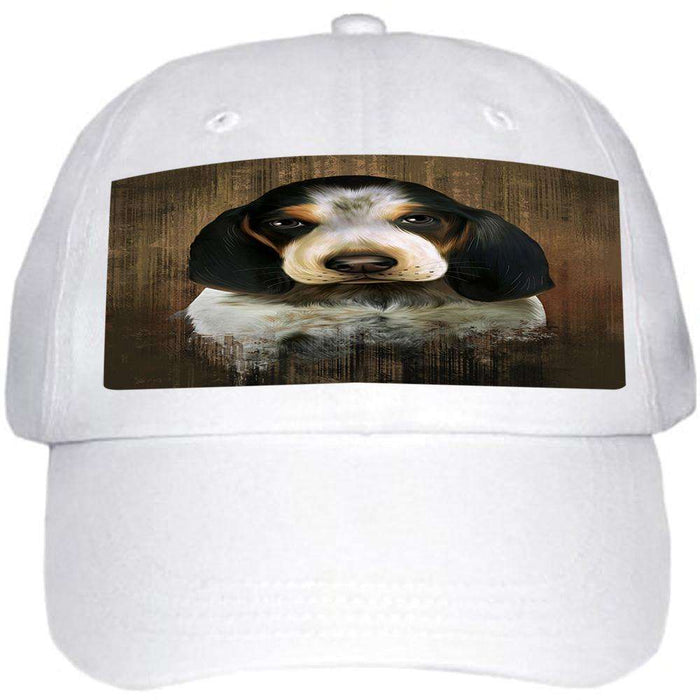 Rustic Bluetick Coonhound Dog Ball Hat Cap HAT54783