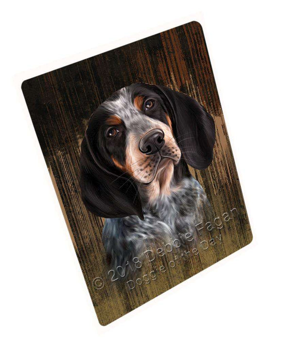 Rustic Bluetick Coonhound Dog Blanket BLNKT69204