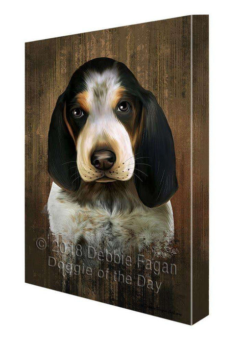 Rustic Bluetick Coonhound Dog Canvas Print Wall Art Décor CVS69371