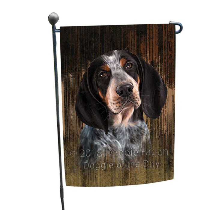 Rustic Bluetick Coonhound Dog Garden Flag GFLG50228