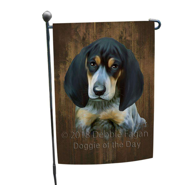 Rustic Bluetick Coonhound Dog Garden Flag GFLG50229