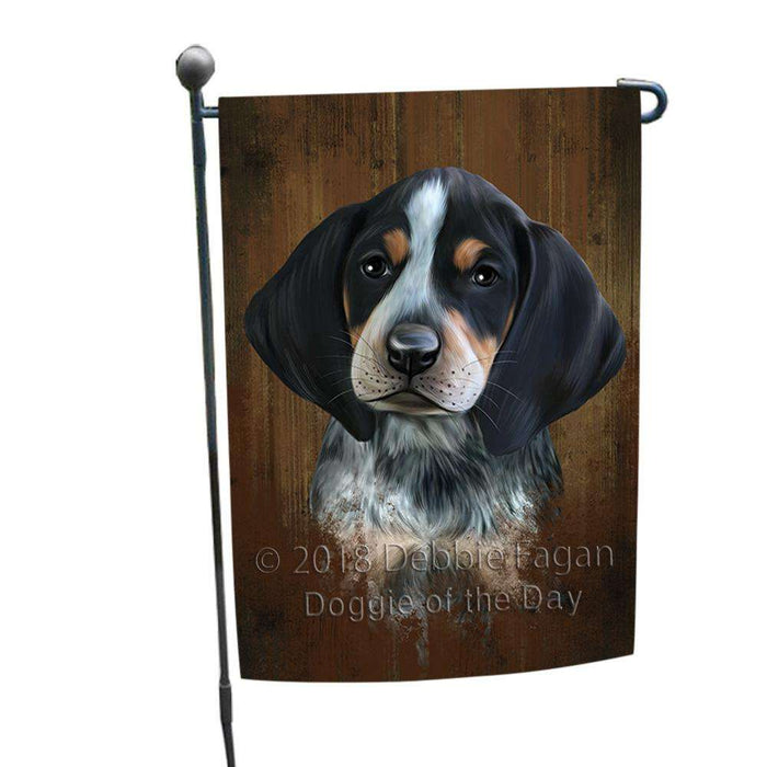 Rustic Bluetick Coonhound Dog Garden Flag GFLG50230