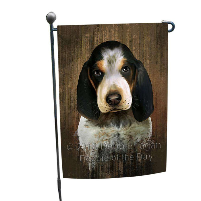 Rustic Bluetick Coonhound Dog Garden Flag GFLG50231