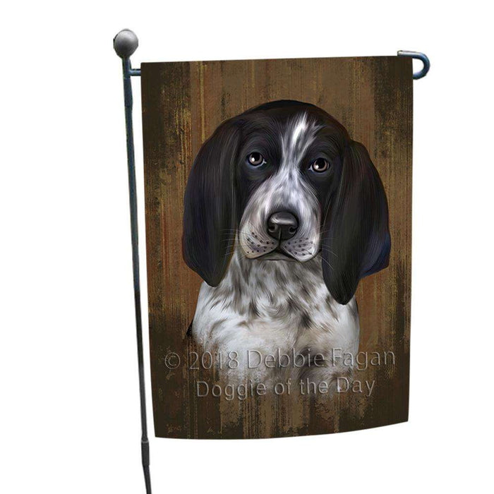 Rustic Bluetick Coonhound Dog Garden Flag GFLG50232