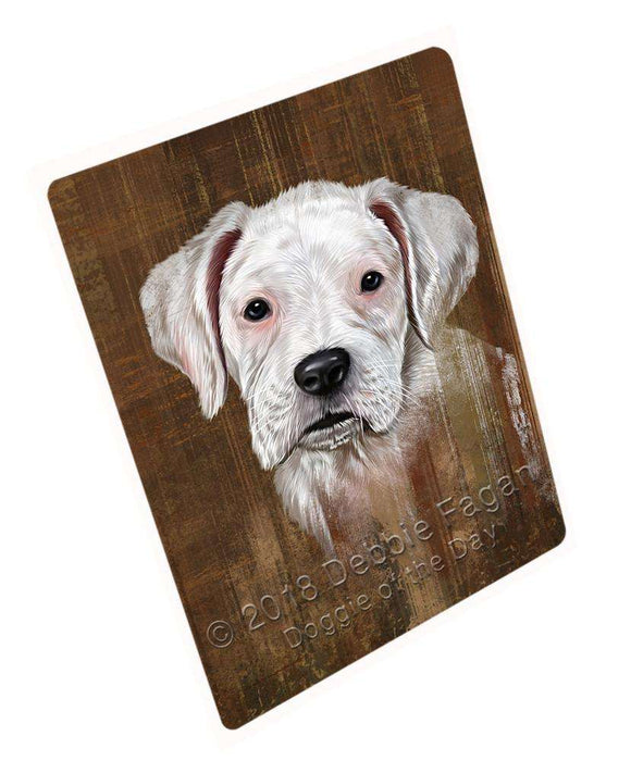 Rustic Boxer Dog Blanket BLNKT69285
