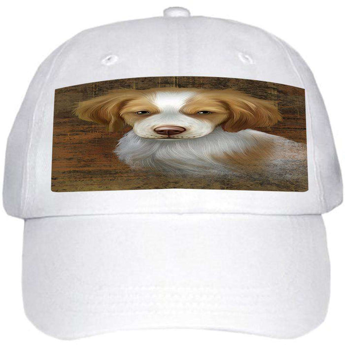 Rustic Brittany Spaniel Dog Ball Hat Cap HAT54813