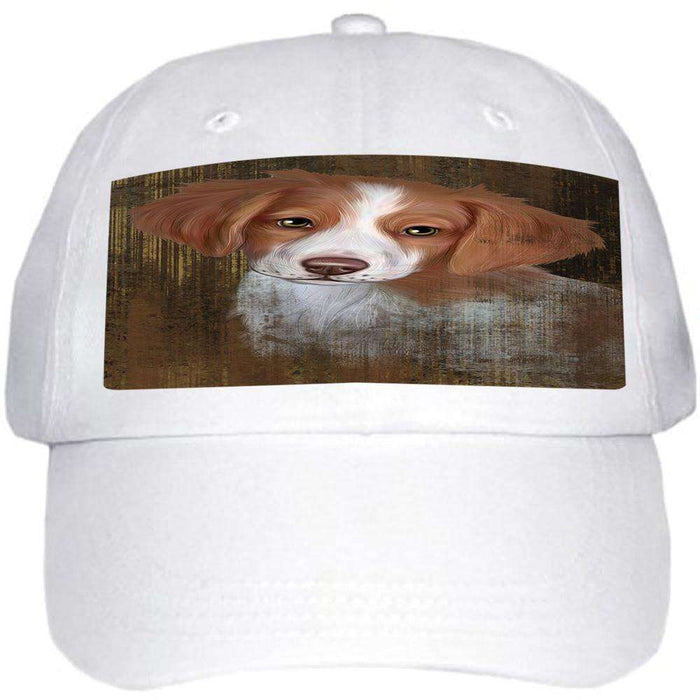 Rustic Brittany Spaniel Dog Ball Hat Cap HAT54816