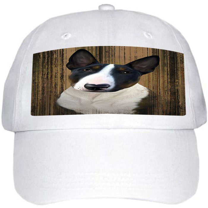 Rustic Bull Terrier Dog Ball Hat Cap HAT54825