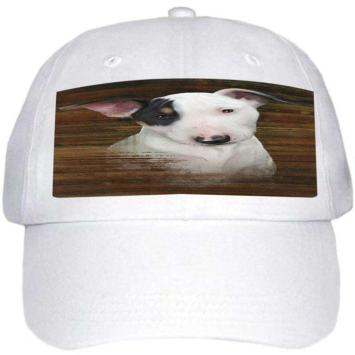 Rustic Bull Terrier Dog Ball Hat Cap HAT54828