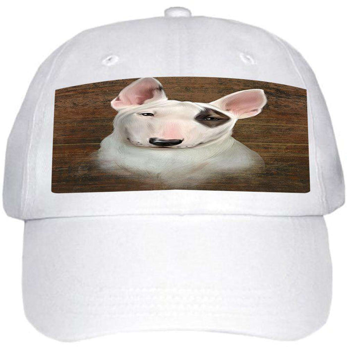 Rustic Bull Terrier Dog Ball Hat Cap HAT54837