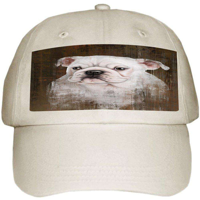 Rustic Bulldog Ball Hat Cap HAT48375