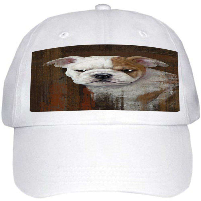 Rustic Bulldog Ball Hat Cap HAT48381