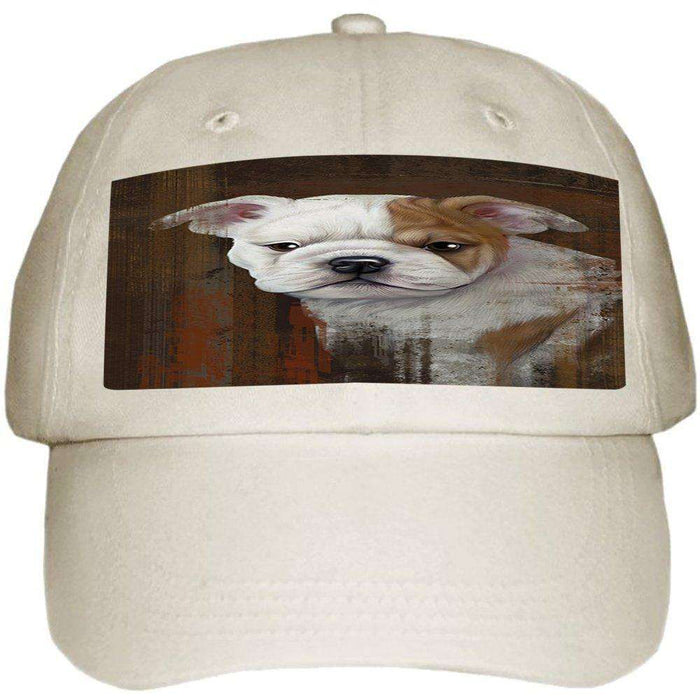 Rustic Bulldog Ball Hat Cap HAT48381