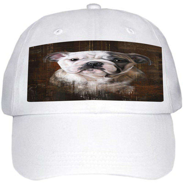 Rustic Bulldog Ball Hat Cap HAT48384