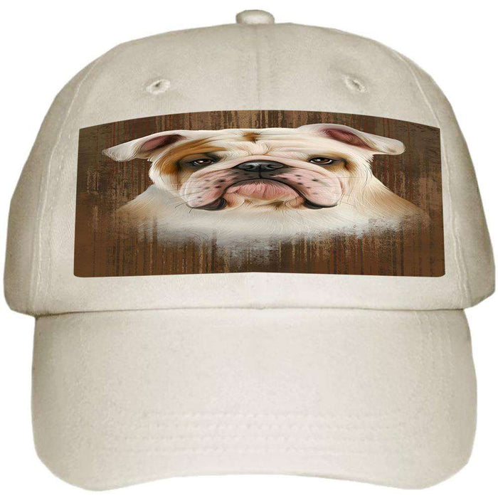 Rustic Bulldog Ball Hat Cap HAT55383