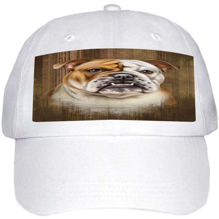 Rustic Bulldog Ball Hat Cap HAT55386