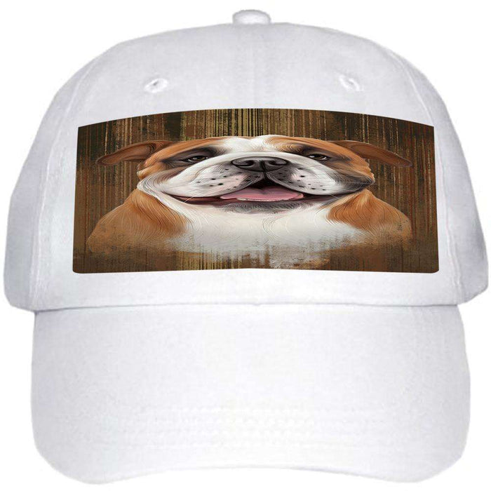 Rustic Bulldog Ball Hat Cap HAT55389