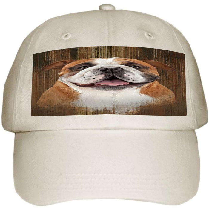 Rustic Bulldog Ball Hat Cap HAT55389