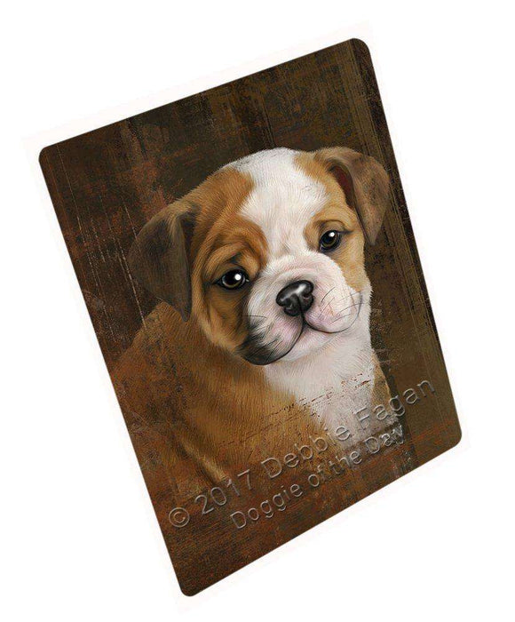 Rustic Bulldog Blanket BLNKT49980
