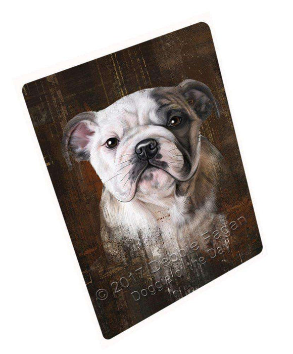 Rustic Bulldog Blanket BLNKT49998