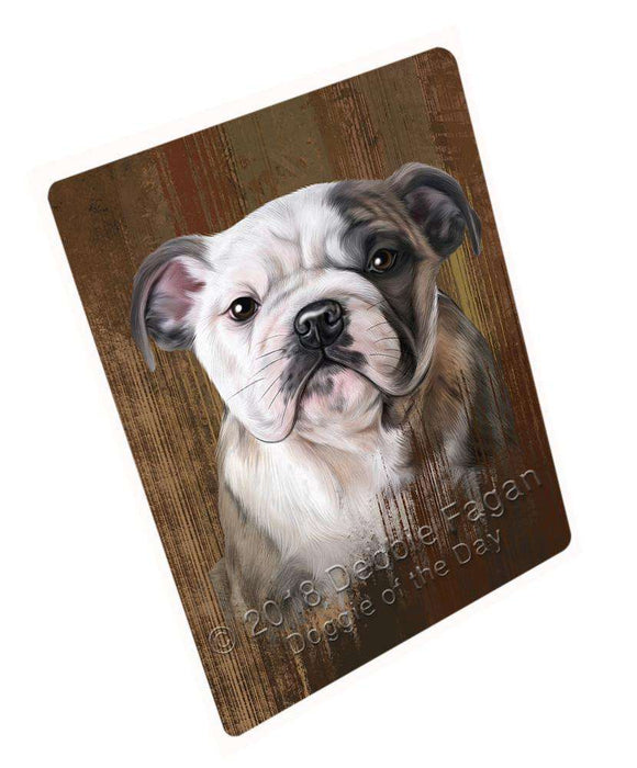 Rustic Bulldog Blanket BLNKT69402