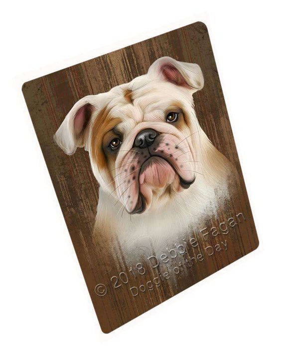 Rustic Bulldog Blanket BLNKT71031
