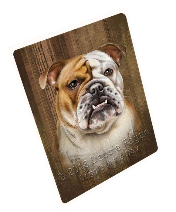 Rustic Bulldog Blanket BLNKT71040