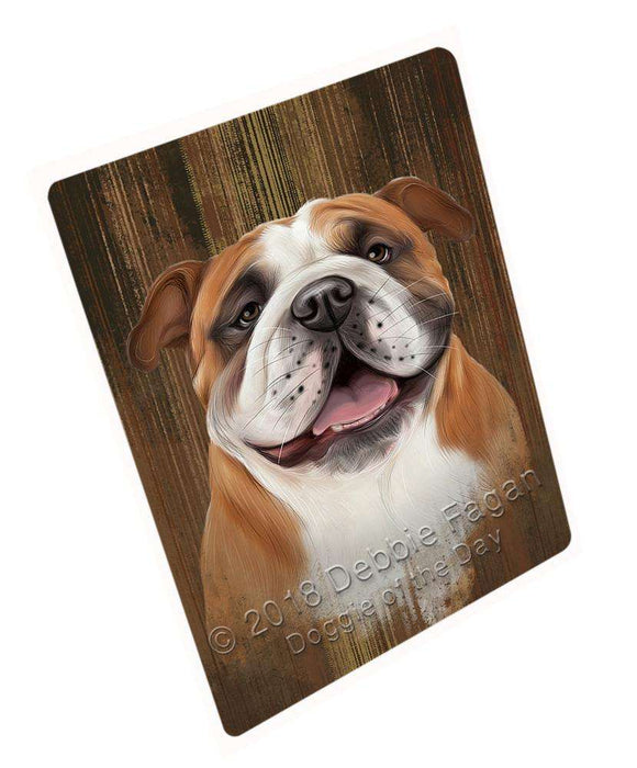 Rustic Bulldog Blanket BLNKT71049