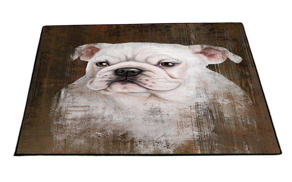 Rustic Bulldog Floormat FLMS48363