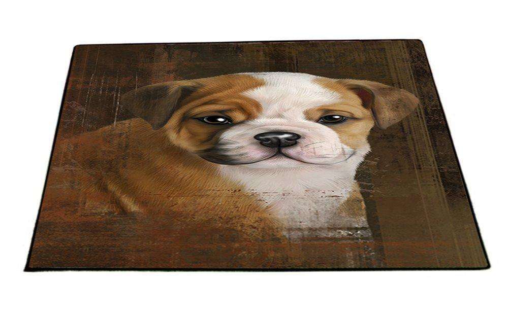 Rustic Bulldog Floormat FLMS48366